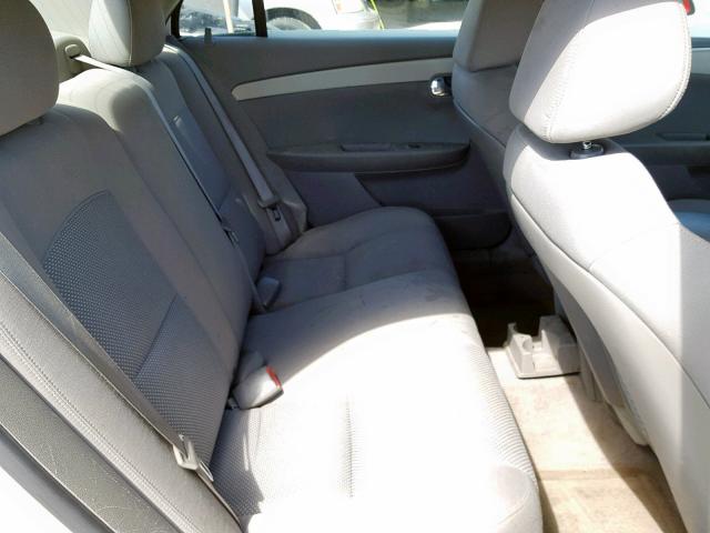 1G1ZC5EU9CF205219 - 2012 CHEVROLET MALIBU 1LT WHITE photo 6