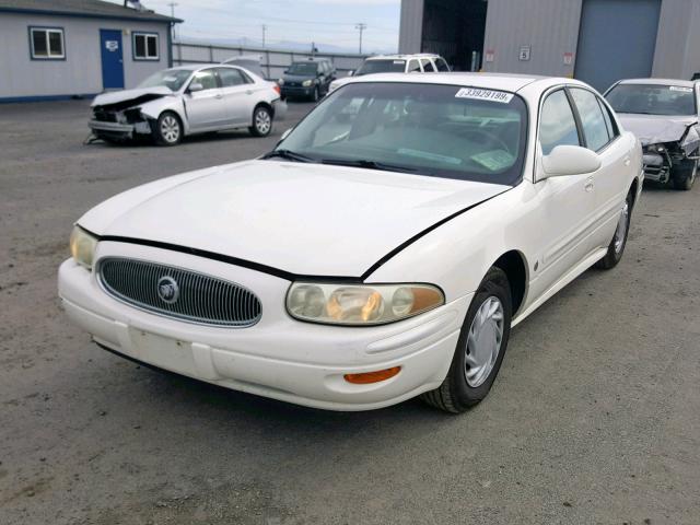 1G4HP54K224110868 - 2002 BUICK LESABRE CU WHITE photo 2