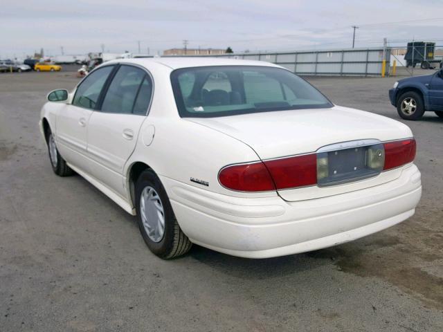 1G4HP54K224110868 - 2002 BUICK LESABRE CU WHITE photo 3