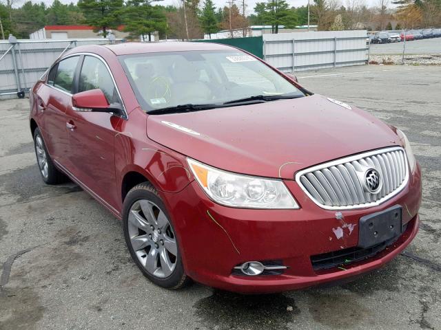 1G4GD5EG2AF174748 - 2010 BUICK LACROSSE C MAROON photo 1