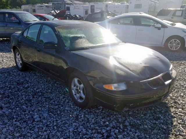 1G2WK52J22F161588 - 2002 PONTIAC GRAND PRIX BLACK photo 1