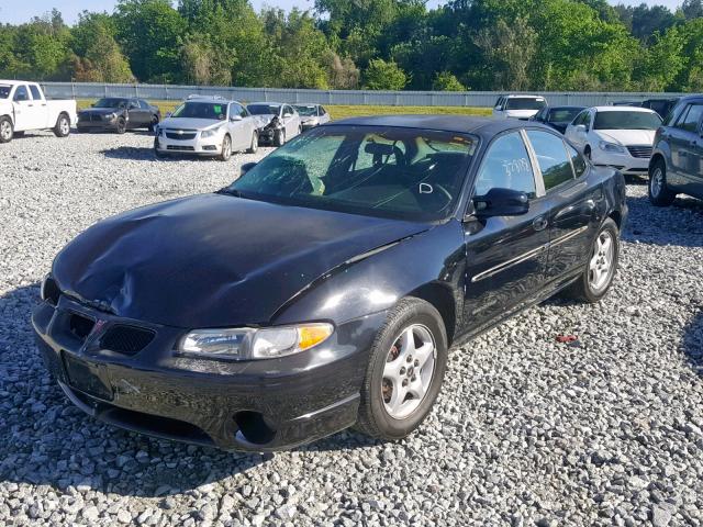 1G2WK52J22F161588 - 2002 PONTIAC GRAND PRIX BLACK photo 2