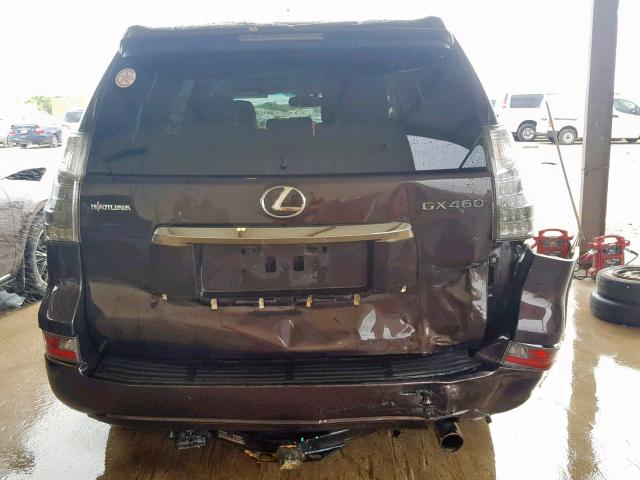 JTJBM7FX5G5122776 - 2016 LEXUS GX BROWN photo 9