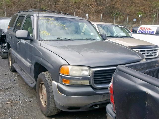 1GKEK13Z42R208045 - 2002 GMC YUKON GRAY photo 1