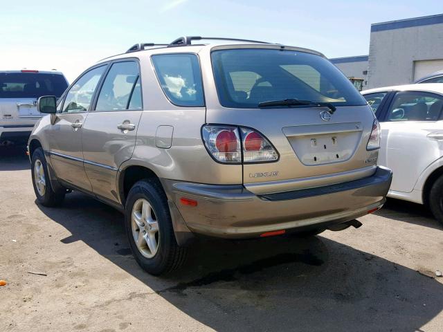 JTJHF10U820253495 - 2002 LEXUS RX 300 SILVER photo 3