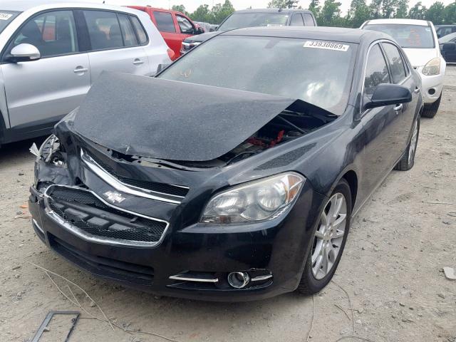 1G1ZE5E09CF132683 - 2012 CHEVROLET MALIBU LTZ 黑色 照片 2
