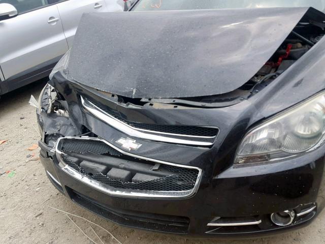 1G1ZE5E09CF132683 - 2012 CHEVROLET MALIBU LTZ 黑色 照片 9
