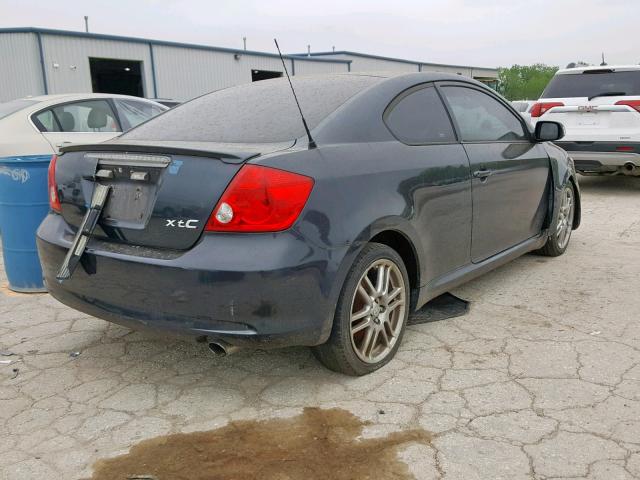JTKDE177750003201 - 2005 TOYOTA SCION TC გრაფიტი ფოტო 4
