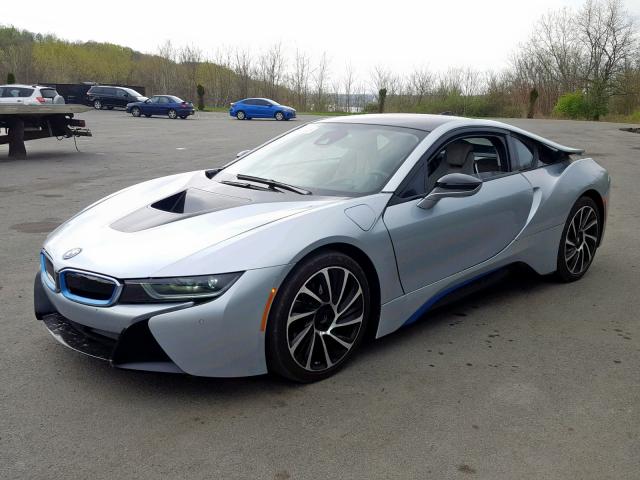 WBY2Z2C58GV674958 - 2016 BMW I8 SILVER photo 2