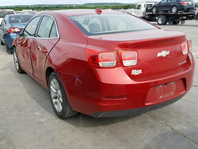 1G11F5RR3DF104768 - 2013 CHEVROLET MALIBU 2LT RED photo 3