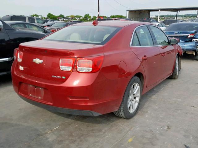 1G11F5RR3DF104768 - 2013 CHEVROLET MALIBU 2LT RED photo 4