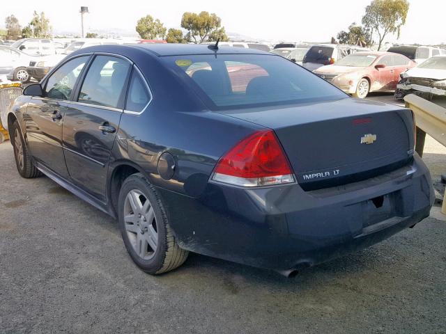 2G1WB5E34G1186962 - 2016 CHEVROLET IMPALA LIM GRAY photo 3