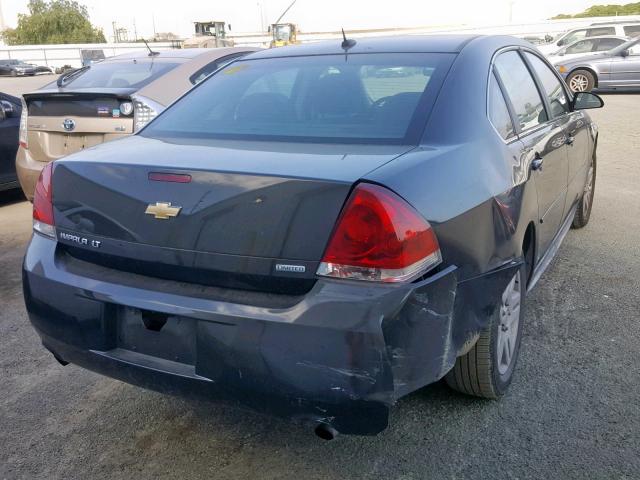 2G1WB5E34G1186962 - 2016 CHEVROLET IMPALA LIM GRAY photo 4