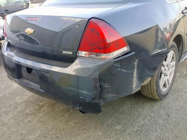 2G1WB5E34G1186962 - 2016 CHEVROLET IMPALA LIM GRAY photo 9