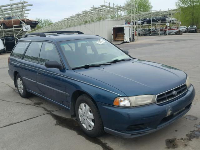 4S3BK4353W6305371 - 1998 SUBARU LEGACY L BLUE photo 1