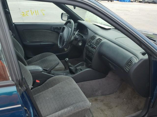 4S3BK4353W6305371 - 1998 SUBARU LEGACY L BLUE photo 5