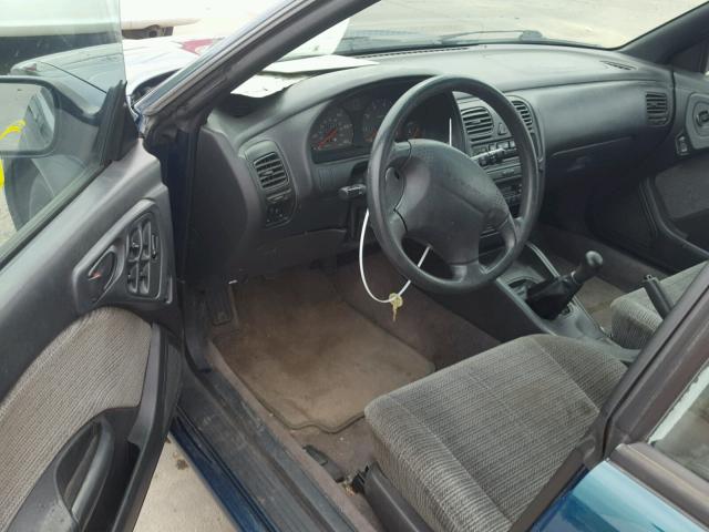 4S3BK4353W6305371 - 1998 SUBARU LEGACY L BLUE photo 9