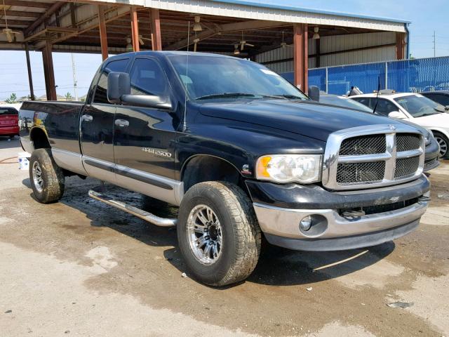 3D7KS28C25G725945 - 2005 DODGE RAM 2500 S BLACK photo 1