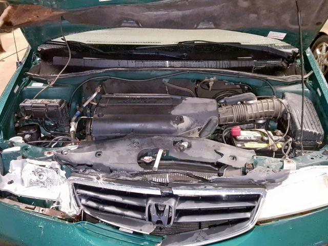 2HKRL185X2H504114 - 2002 HONDA ODYSSEY LX GREEN photo 7