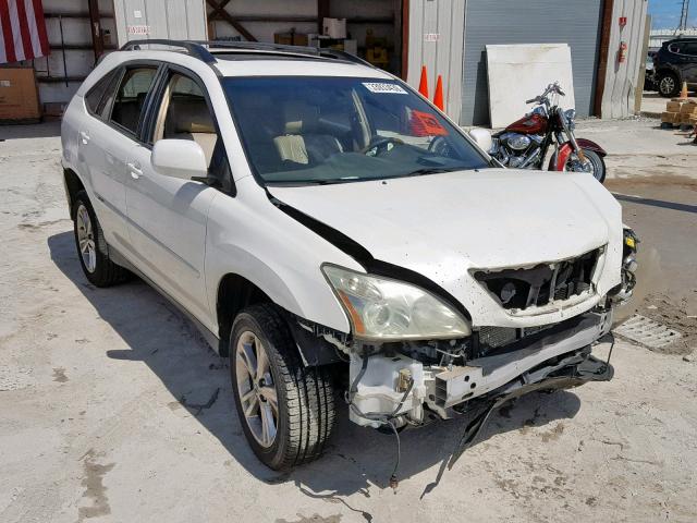 JTJHW31U072030535 - 2007 LEXUS RX 400H WHITE photo 1