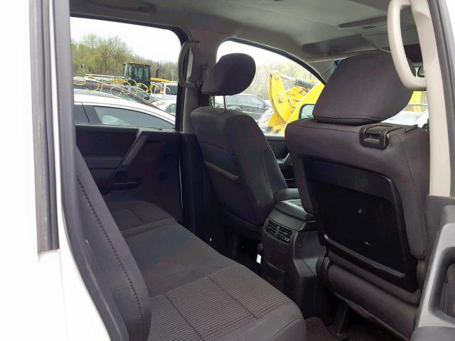 1N6AA0EC7EN513838 - 2014 NISSAN TITAN S WHITE photo 6