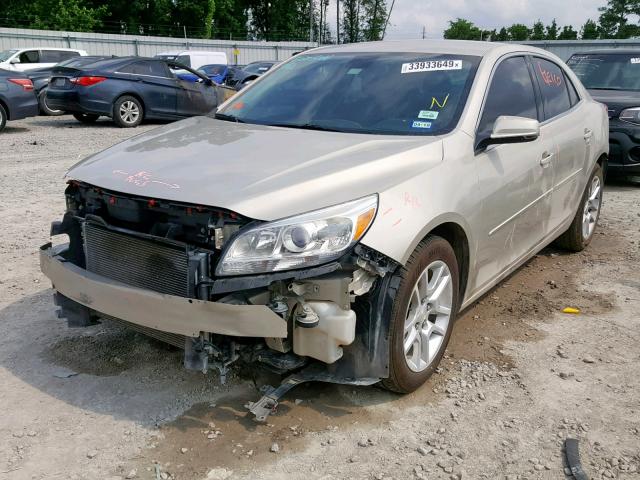 1G11C5SL7EF107236 - 2014 CHEVROLET MALIBU 1LT 米色 照片 2