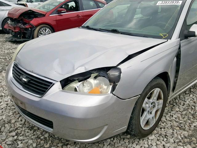 1G1ZT63836F204406 - 2006 CHEVROLET MALIBU MAX 银色 照片 9