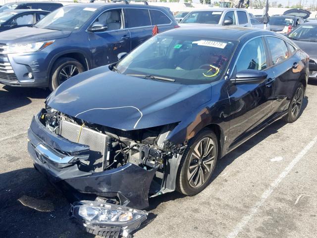 19XFC1F72GE221483 - 2016 HONDA CIVIC EXL 灰色 照片 2