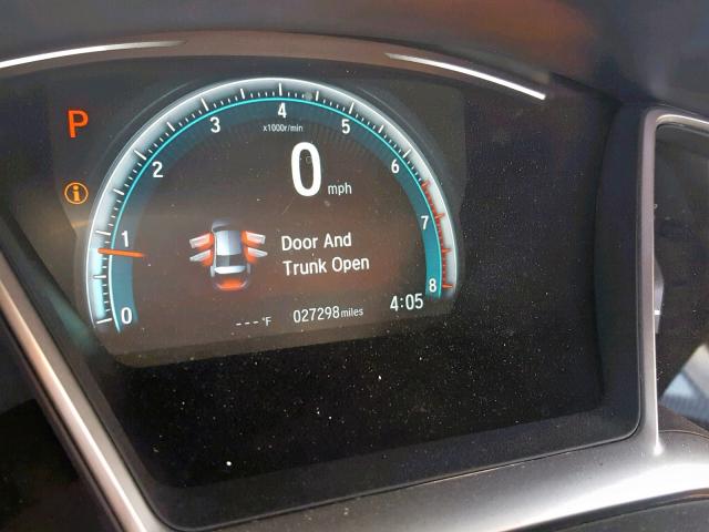 19XFC1F72GE221483 - 2016 HONDA CIVIC EXL 灰色 照片 8