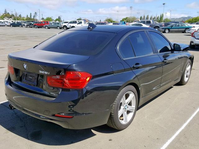 WBA3C1C5XEK114212 - 2014 BMW 328 I SULE BLACK photo 4