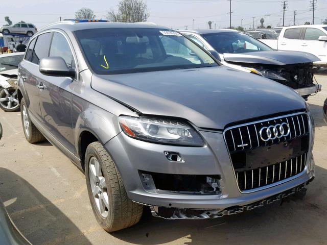 WA1LGAFE8CD000417 - 2012 AUDI Q7 PREMIUM GRAY photo 1