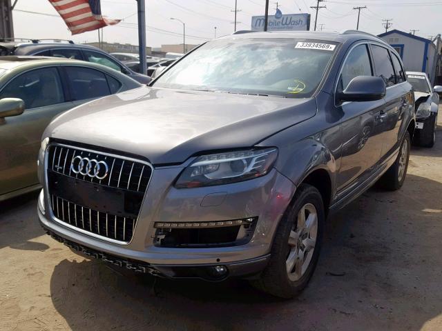 WA1LGAFE8CD000417 - 2012 AUDI Q7 PREMIUM GRAY photo 2