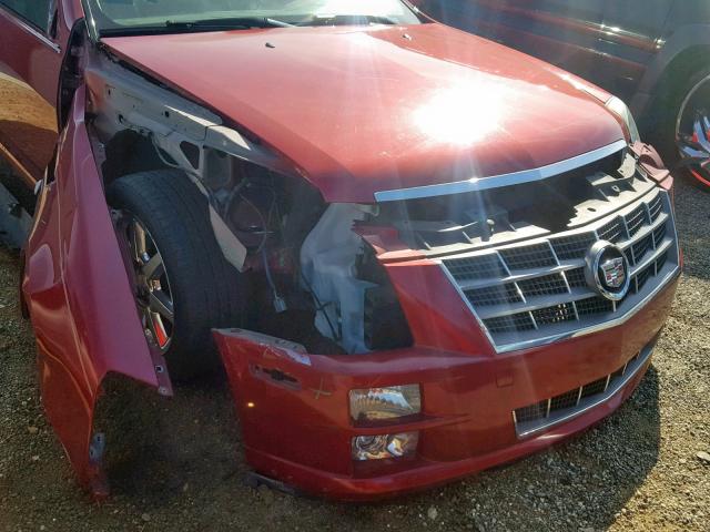 1G6DW67V880212986 - 2008 CADILLAC STS RED photo 9