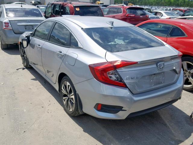 19XFC1F74HE030620 - 2017 HONDA CIVIC EXL 银色 照片 3