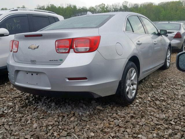 1G11D5RR9DF109446 - 2013 CHEVROLET MALIBU 1LT 银色 照片 4