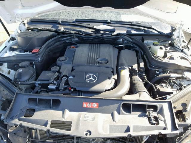 WDDGJ4HB6DG065298 - 2013 MERCEDES-BENZ C 250 WHITE photo 7