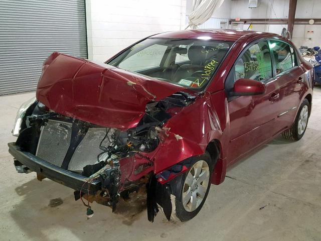 3N1AB6AP4AL615834 - 2010 NISSAN SENTRA 2.0 RED photo 2