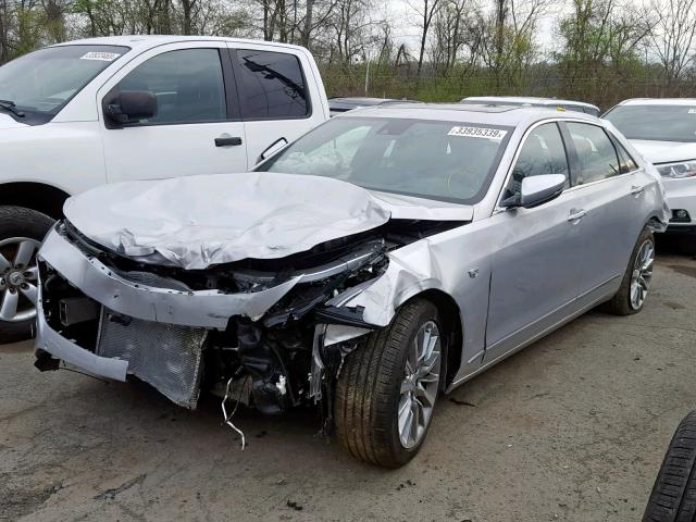 1G6KD5RS4KU124494 - 2019 CADILLAC CT6 PREMIU SILVER photo 2