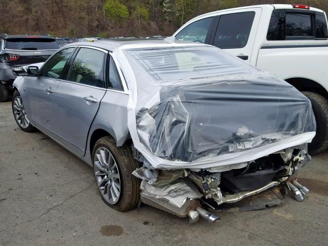 1G6KD5RS4KU124494 - 2019 CADILLAC CT6 PREMIU SILVER photo 3