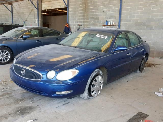 2G4WC582661100858 - 2006 BUICK LACROSSE C BLUE photo 2