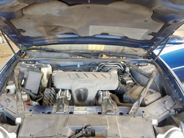 2G4WC582661100858 - 2006 BUICK LACROSSE C BLUE photo 7