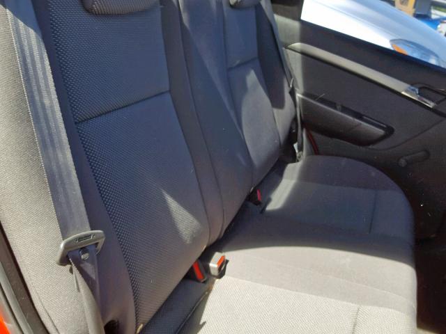 KL1TD56668B024563 - 2008 CHEVROLET AVEO BASE წითელი ფოტო 6