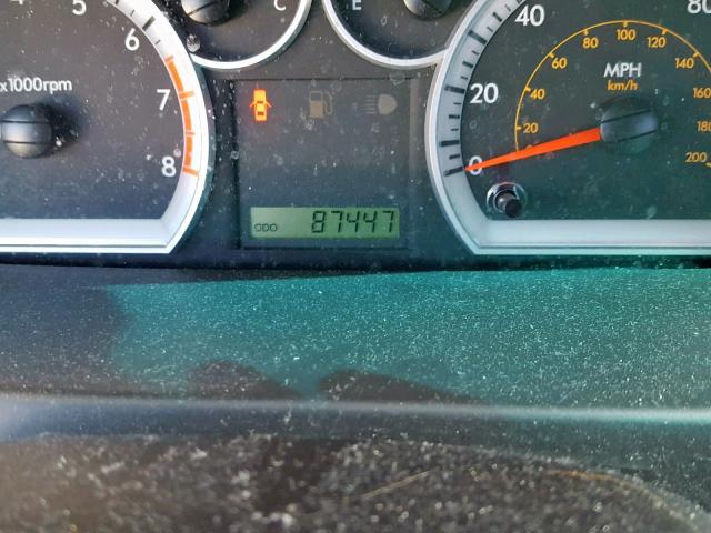 KL1TD56668B024563 - 2008 CHEVROLET AVEO BASE წითელი ფოტო 8