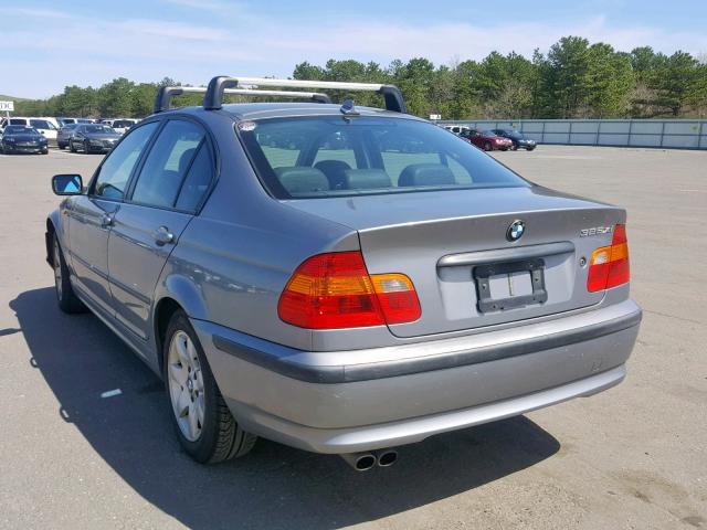 WBAEU334X5PN99558 - 2005 BMW 325 XI SILVER photo 3