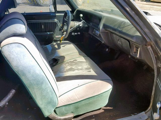 1D80J2L542663 - 1972 CHEVROLET EL CAMINO TEAL photo 5