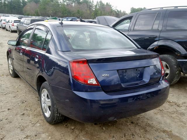 1G8AJ55FX7Z196945 - 2007 SATURN ION LEVEL BLUE photo 3