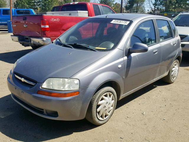 KL1TD66687B706428 - 2007 CHEVROLET AVEO BASE Qırmızı foto 2