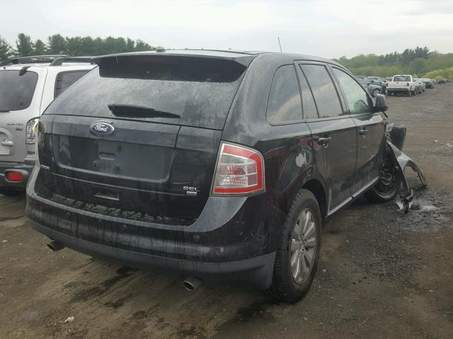 2FMDK4JC2ABB55639 - 2010 FORD EDGE SEL BLACK photo 4