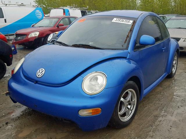 3VWBF61C3WM049179 - 1998 VOLKSWAGEN NEW BEETLE ლურჯი ფოტო 2