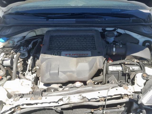 5J8TB18537A002831 - 2007 ACURA RDX TECHNO WHITE photo 7